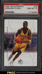 Jermaine O'Neal Basketball Cards 2000 SP Authentic Prices