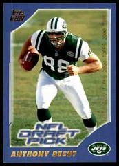 Anthony Becht #369 Football Cards 2000 Topps Prices