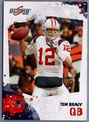 Tom Brady #176 Football Cards 2010 Panini Score Prices