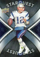 Tom Brady [Rainbow Black] Football Cards 2008 Upper Deck Starquest Prices