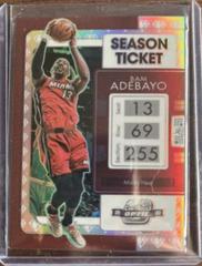 Bam Adebayo [75th Anniversary] Basketball Cards 2021 Panini Contenders Optic Prices