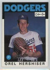 Orel Hershiser #159 Baseball Cards 1986 O Pee Chee Prices