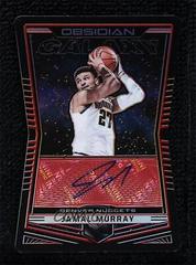 Jamal Murray [Red] #GA-JMY Basketball Cards 2018 Panini Obsidian Galaxy Autographs Prices