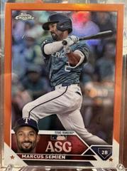 Marcus Semien [Orange] Baseball Cards 2023 Topps Chrome Update All Star Game Prices