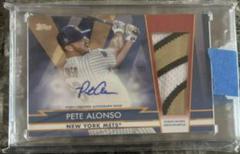 Pete Alonso [Red] Baseball Cards 2022 Topps Update All Star Stitches Autographs Prices