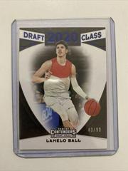 LaMelo Ball [Blue] Basketball Cards 2020 Panini Contenders Draft Picks Draft Class Prices