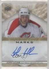 John LeClair [Gold] #MM-JL Hockey Cards 2021 Upper Deck Ovation UD Glass Magnifying Marks Autographs Prices