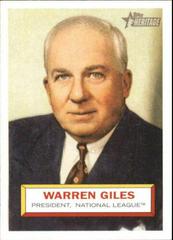 Warren Giles #2 Baseball Cards 2005 Topps Heritage Prices