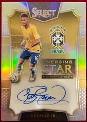 Neymar Jr. Soccer Cards 2016 Panini Select Signatures Prices