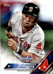 Mookie Betts Baseball Cards 2016 Topps Opening Day Prices