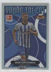 Marton Dardai #FT-MD Soccer Cards 2022 Topps Finest Bundesliga Young Talents Prices