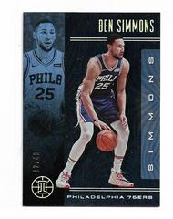 Ben Simmons [Black] Basketball Cards 2019 Panini Illusions Prices