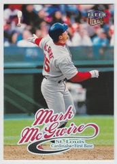 Mark McGwire #70 Baseball Cards 1999 Ultra Prices
