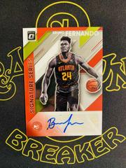 Bruno Fernando #BFN Basketball Cards 2019 Panini Donruss Optic Signature Series Prices