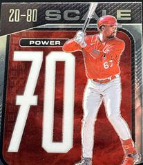 Jordan Walker #SC13 Baseball Cards 2023 Panini Prizm 20-80 Scale Prices