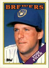 Tom Filer #37T Baseball Cards 1988 Topps Traded Prices