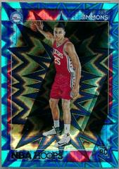 Ben Simmons [Teal Explosion] Basketball Cards 2016 Panini Hoops Prices