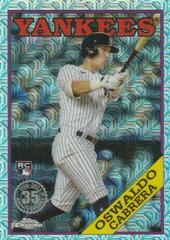 Oswaldo Cabrera #T88C-61 Baseball Cards 2023 Topps Silver Pack 1988 Chrome Prices