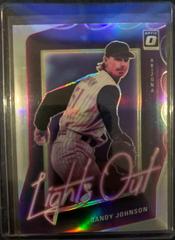 Randy Johnson [Holo] Baseball Cards 2021 Panini Donruss Optic Lights Out Prices