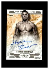 Stephen Thompson Ufc Cards 2017 Topps UFC Knockout Tier One Autographs Prices