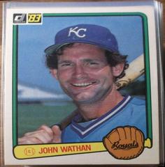 John Wathan #86 Baseball Cards 1983 Donruss Prices
