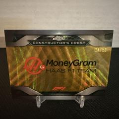 MoneyGram Haas F1 Team [Gold Wave Refractor] #CC-HF1 Racing Cards 2023 Topps Chrome Formula 1 Constructor’s Crest Prices