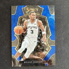Keldon Johnson [Blue Disco] Basketball Cards 2022 Panini Select Prices