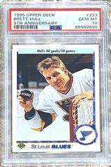 Brett Hull [5th Anniversary] Hockey Cards 1995 Upper Deck Prices