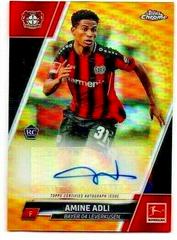 Amine Adli [Gold] Soccer Cards 2021 Topps Chrome Bundesliga Autographs Prices