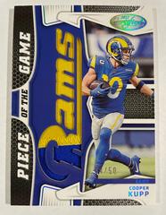 Cooper Kupp [Teal] #PG-CK Football Cards 2022 Panini Certified Piece of the Game Prices