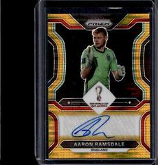 Aaron Ramsdale [Breakaway Gold] #S-RAM Soccer Cards 2022 Panini Prizm World Cup Signatures Prices