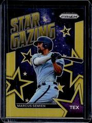 Marcus Semien [Gold Prizm] Baseball Cards 2022 Panini Prizm Star Gazing Prices
