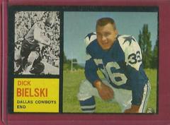 Dick Bielski #43 Football Cards 1962 Topps Prices