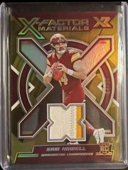 Sam Howell [Gold] #XFM-SH Football Cards 2022 Panini XR X Factor Materials Prices
