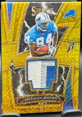 Herman Moore [Gold] #SP-HMO Football Cards 2021 Panini Select Sparks Relics Prices