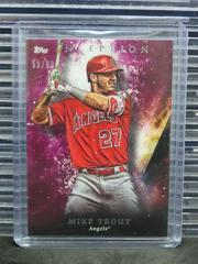 Mike Trout [Magenta] Baseball Cards 2018 Topps Inception Prices