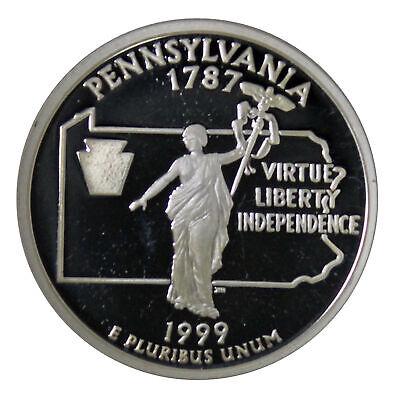 1999 S [SILVER PENNSYLVANIA PROOF] Coins State Quarter