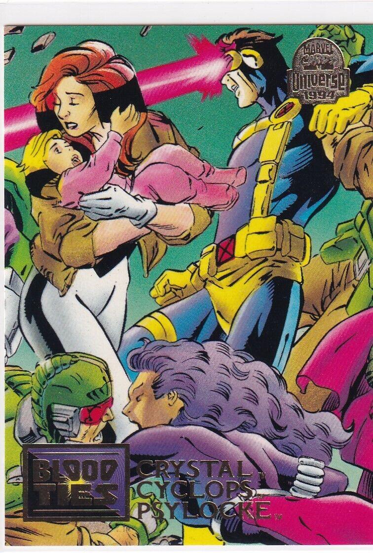 Crystal & Cyclops & Psylocke #29 Marvel 1994 Universe