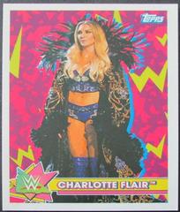 Charlotte Flair Wrestling Cards 2021 Topps Heritage WWE Superstar Stickers Prices