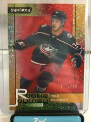 Cole Sillinger [Red] Hockey Cards 2021 Upper Deck Synergy Rookie Journey Home Prices