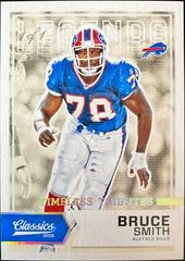 Bruce Smith [Timeless Tributes Silver] #198 Football Cards 2016 Panini Classics Prices
