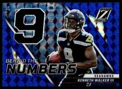 Kenneth Walker III [Blue] #BN-KW Football Cards 2022 Panini Zenith Behind the Numbers Prices
