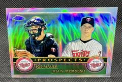 J. Mauer, J. Morneau [Refractor] #436 Baseball Cards 2003 Topps Chrome Prices