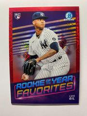Luis Gil [Red] Baseball Cards 2022 Bowman Rookie of the Year Favorites Prices