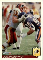 Joe Jacoby #420 Football Cards 1992 Fleer Prices