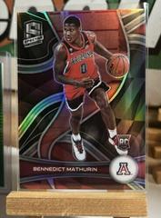 Bennedict Mathurin Basketball Cards 2022 Panini Chronicles Draft Picks Spectra Prices