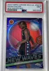 Isaiah Collier [Red] #NW-10 Basketball Cards 2023 Topps Chrome McDonald's All American New Waves Prices