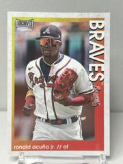 Ronald Acuna Jr. #5 Baseball Cards 2022 Topps Archives Snapshots Prices