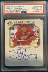 Steve Yzerman #UDA-SY Hockey Cards 2021 SP Authentic UD Autographs Prices