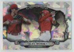 Alec Bohm [Atomic Refractor] #BS-AB Baseball Cards 2018 Bowman Draft Sterling Continuity Prices